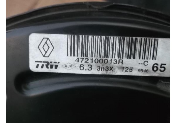 Підсилювач гальм вакуумний Renault Megane III, Scenic III, 472100013R